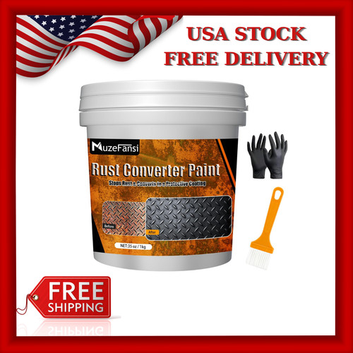 Metal paint rust converter - rust,