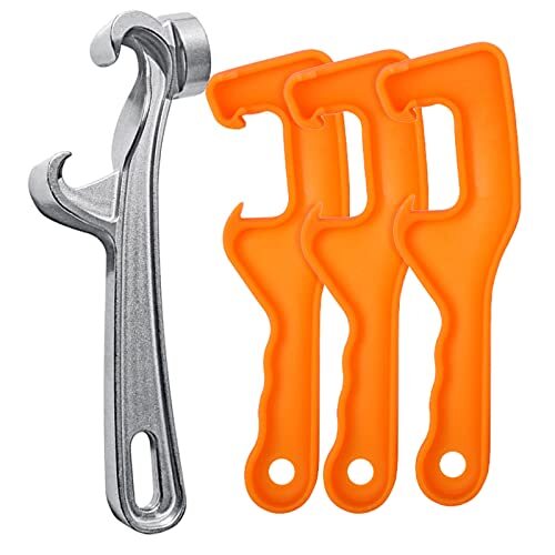 1pcs aluminum 3pcs plastic - 1pcs,